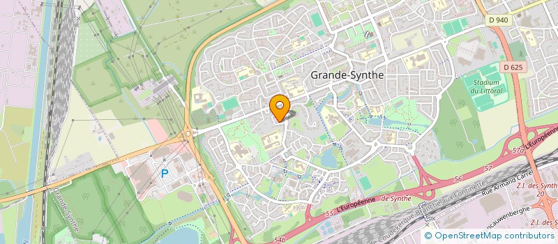 localisation de l'entreprise MONSIEUR AZIZ MOKHTARI  GRANDE-SYNTHE