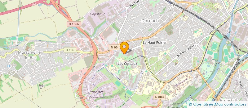 localisation de l'entreprise MONSIEUR AZIZ NAMOYAN  MULHOUSE