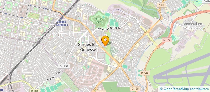 localisation de l'entreprise MONSIEUR AZIZ ORYAKHIL  GARGES-LES-GONESSE