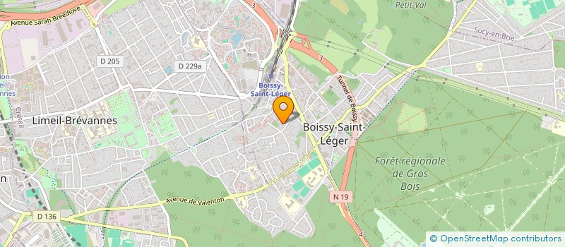 localisation de l'entreprise MONSIEUR AZIZ OUBLAL à BOISSY-SAINT-LEGER