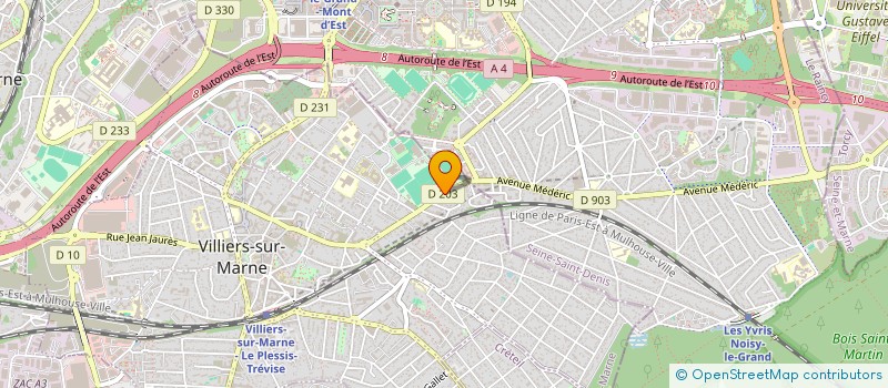 localisation de l'entreprise MONSIEUR AZIZ OUMARI à VILLIERS SUR MARNE