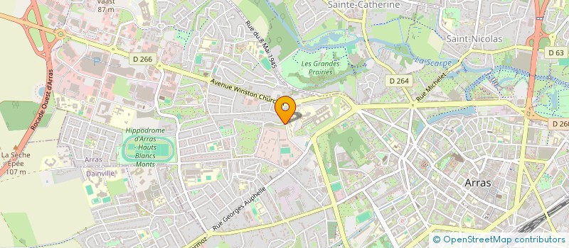 localisation de l'entreprise MONSIEUR AZIZ RAHMANI à ARRAS
