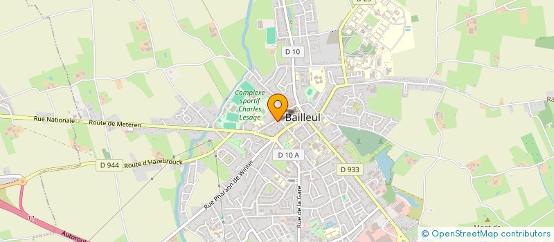 localisation de l'entreprise MONSIEUR AZIZ ROUMADI à BAILLEUL