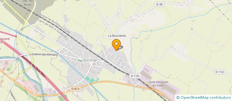 localisation de l'entreprise MONSIEUR AZIZ SAIDI  BELBERAUD