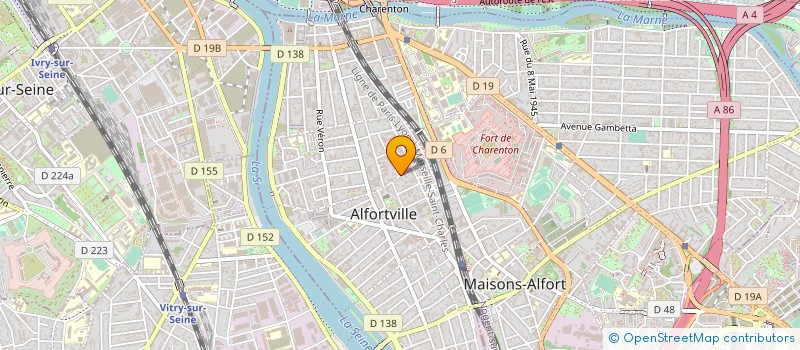 localisation de l'entreprise MONSIEUR AZIZ SAIDOUN à ALFORTVILLE