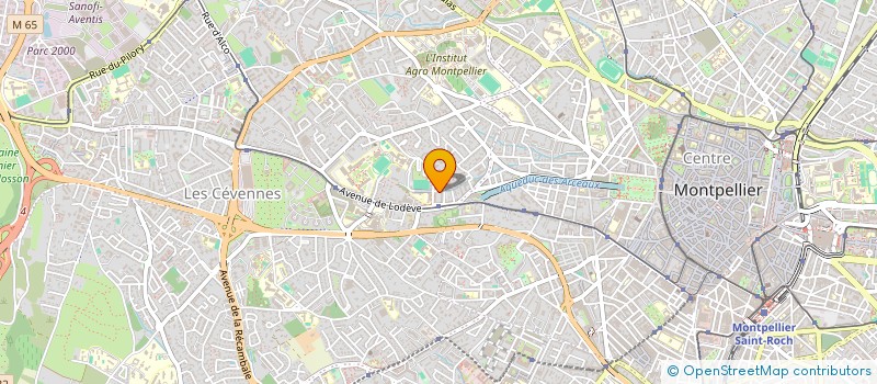 localisation de l'entreprise MONSIEUR AZIZ SNAIDA à MONTPELLIER
