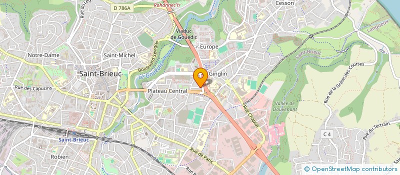 localisation de l'entreprise MONSIEUR AZIZ TAKOVI à SAINT-BRIEUC