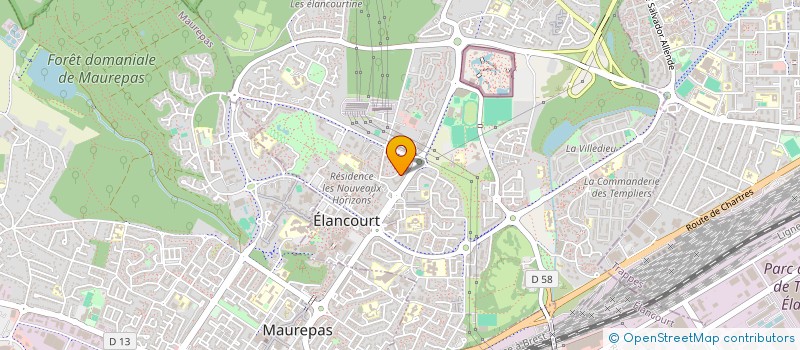 localisation de l'entreprise MONSIEUR AZIZ TALBI à ELANCOURT