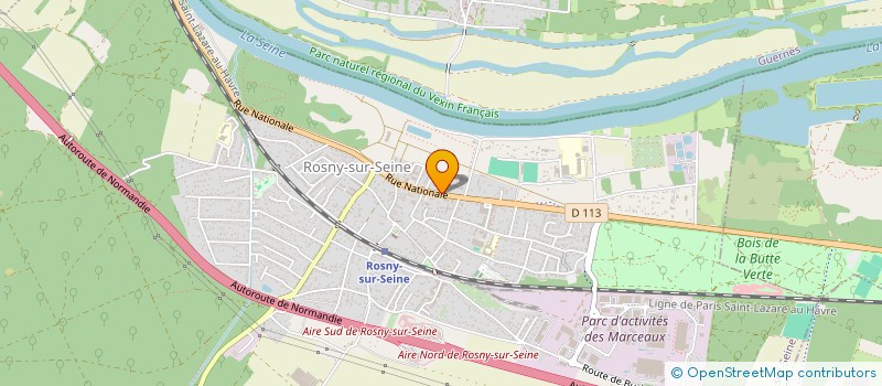 localisation de l'entreprise MONSIEUR AZIZ TALEB  ROSNY-SUR-SEINE