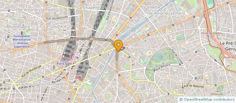 localisation de l'entreprise MONSIEUR AZIZ TORKHANI  PARIS