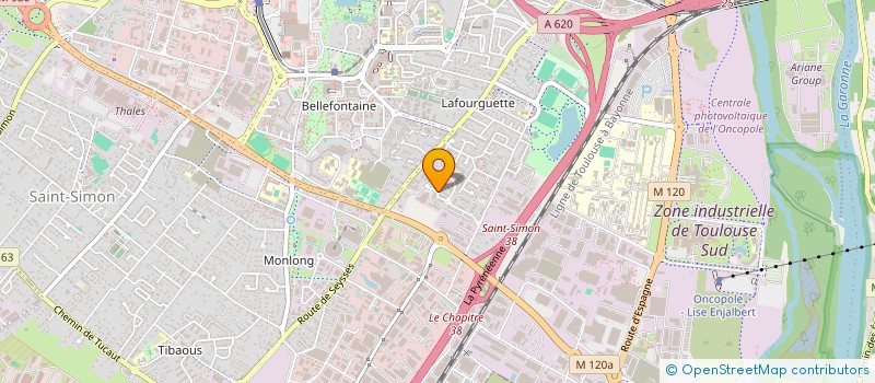 localisation de l'entreprise MONSIEUR AZIZ YOUMNI  TOULOUSE