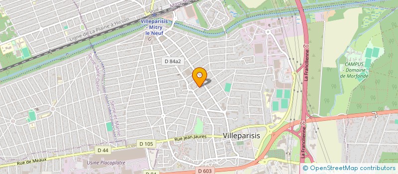 localisation de l'entreprise MONSIEUR AZIZ ZAMMIT à VILLEPARISIS