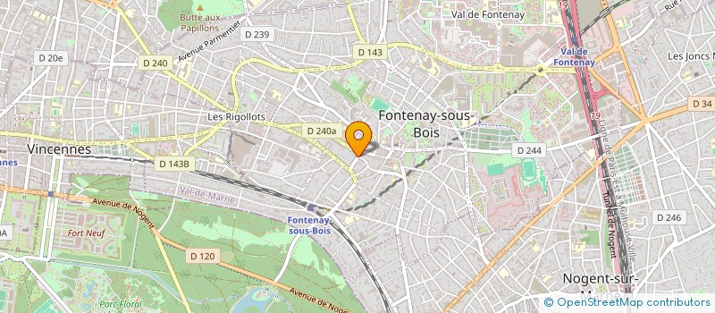 localisation de l'entreprise MONSIEUR AZIZ ZEMOURI à FONTENAY SOUS BOIS