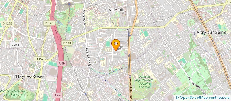 localisation de l'entreprise MONSIEUR AZIZE BOUAZZA à VILLEJUIF