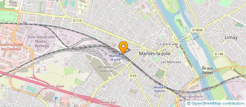 localisation de l'entreprise MONSIEUR AZIZE GUNES  MANTES-LA-JOLIE