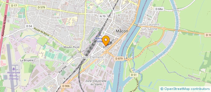 localisation de l'entreprise MONSIEUR AZIZI BOUZEGHAIA  MACON