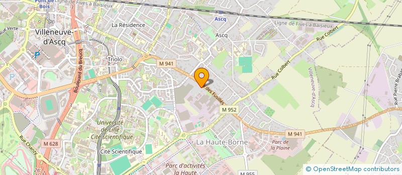 localisation de l'entreprise MONSIEUR AZIZMURAD WAZIRI  VILLENEUVE-D'ASCQ