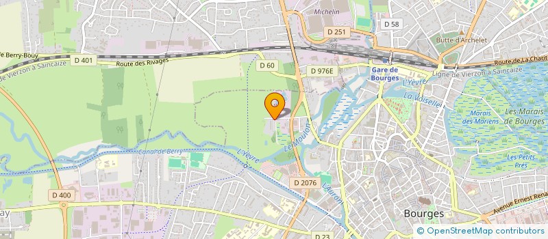 localisation de l'entreprise MONSIEUR AZIZULLAH HAMIDZADA  BOURGES