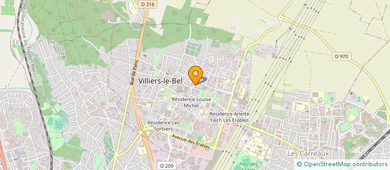 localisation de l'entreprise MONSIEUR AZIZULLAH JANBAZ  VILLIERS-LE-BEL