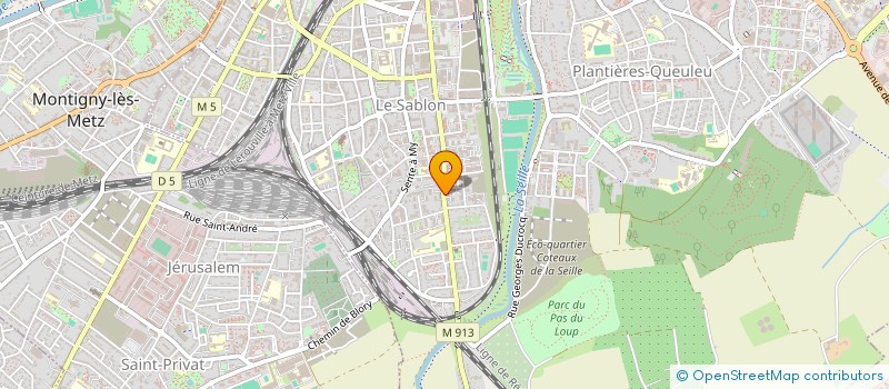 localisation de l'entreprise MONSIEUR AZIZULLAH MALAKHEL  METZ