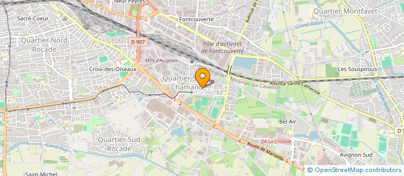 localisation de l'entreprise MONSIEUR AZIZULLAH SALANGI  AVIGNON