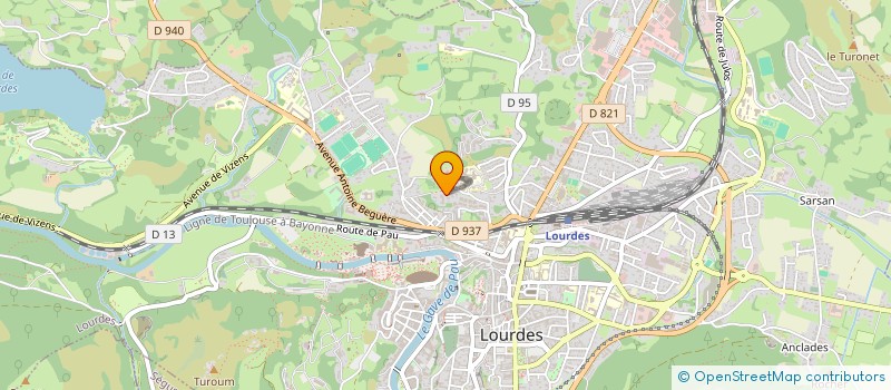 localisation de l'entreprise MONSIEUR AZIZULLAH TARAKHAIL  LOURDES