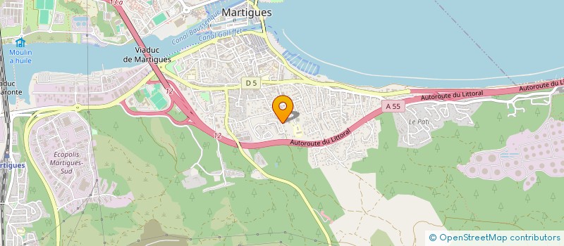 localisation de l'entreprise MONSIEUR AZMARY MOKHTARKHEL  MARTIGUES