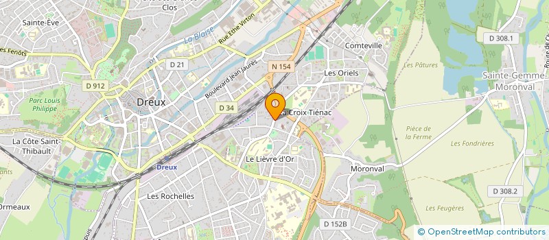 localisation de l'entreprise MONSIEUR AZMEL-AMAD MOHAMMAD à DREUX