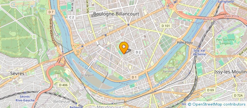 localisation de l'entreprise MONSIEUR AZMI ALNAYER TAHA à BOULOGNE-BILLANCOURT