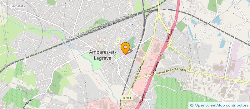 localisation de l'entreprise MONSIEUR AZMI HAMADA  AMBARES-ET-LAGRAVE