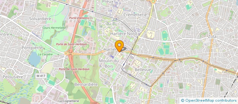 localisation de l'entreprise MONSIEUR AZNAVOUR KERIMOV  SAINT-HERBLAIN