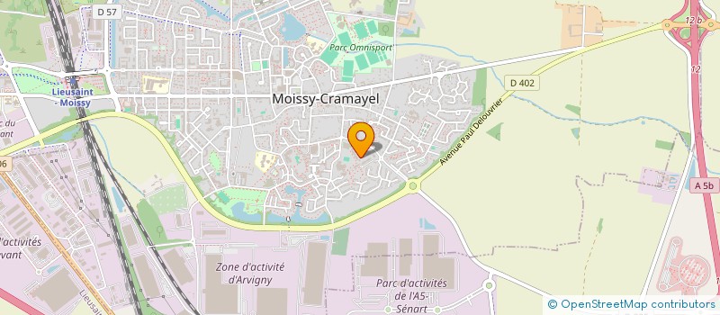 localisation de l'entreprise MONSIEUR AZORIN WILA DIANSANSI à MOISSY-CRAMAYEL