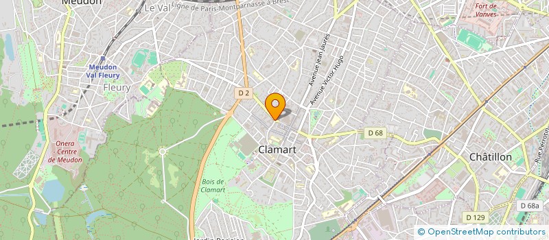 localisation de l'entreprise MONSIEUR AZOUAOU ASKRI à CLAMART