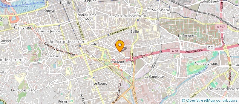 localisation de l'entreprise MONSIEUR AZOUAOU BERDJA à MARSEILLE