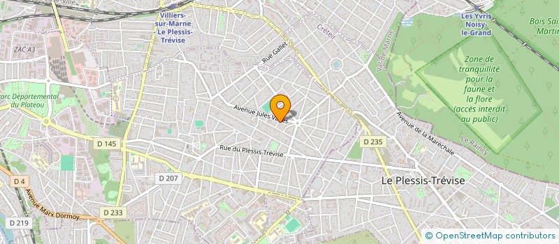 localisation de l'entreprise MONSIEUR AZOUAOU BRAIK à CHAMPIGNY-SUR-MARNE