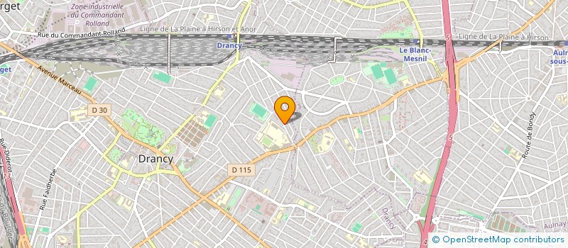 localisation de l'entreprise MONSIEUR AZOUAOU GHILAS  DRANCY