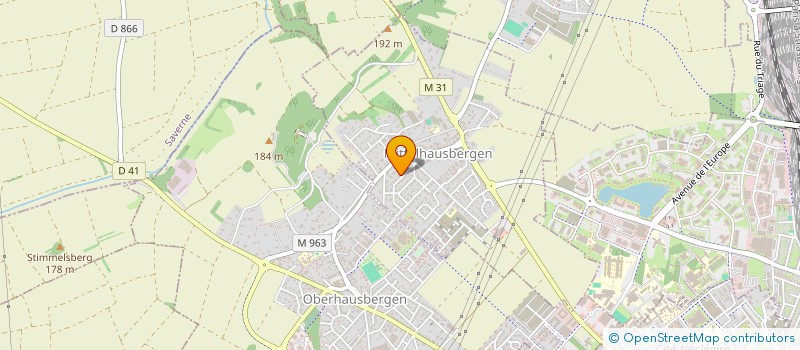 localisation de l'entreprise MONSIEUR AZOUAOU LAHLOUH  SCHILTIGHEIM