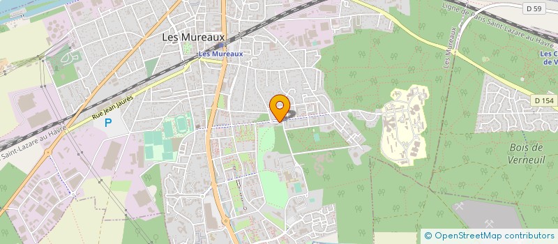 localisation de l'entreprise MONSIEUR AZOUAOU MOHAMMEDI à LES MUREAUX