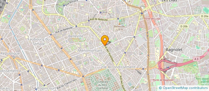 localisation de l'entreprise MONSIEUR AZOUAOU SELLOUM  PARIS