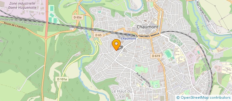 localisation de l'entreprise MONSIEUR AZRAT HAROUN KHEL à CHAUMONT