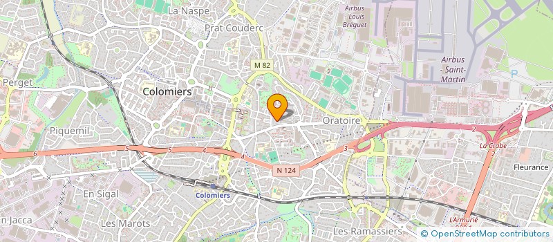 localisation de l'entreprise MONSIEUR AZWAW AMMARI à COLOMIERS