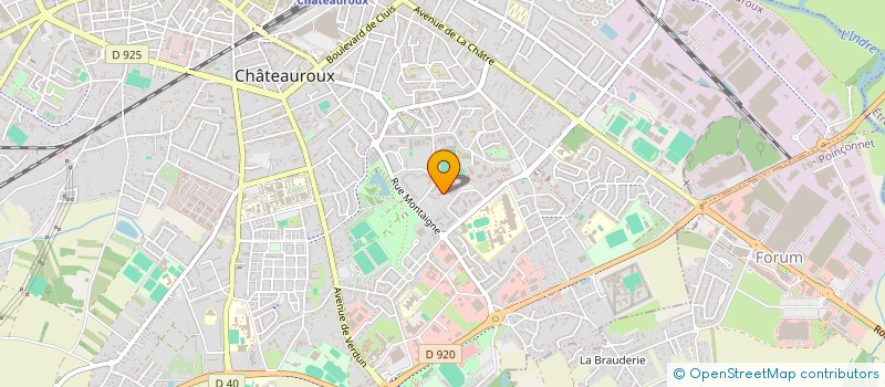 localisation de l'entreprise MONSIEUR AZZADINE MAHAMAT OUMAR à CHATEAUROUX