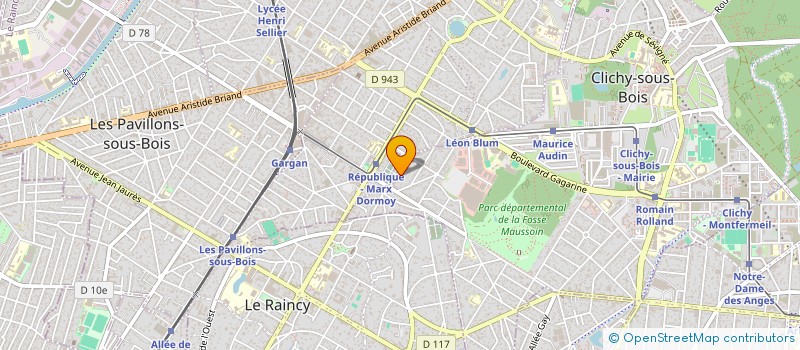 localisation de l'entreprise MONSIEUR AZZAM MOHAGER à CLICHY-SOUS-BOIS