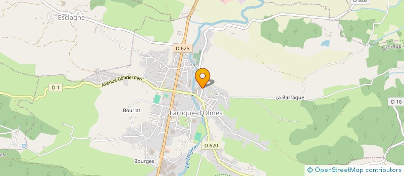 localisation de l'entreprise MONSIEUR AZZDINE DOUMI à LAROQUE-D'OLMES
