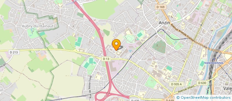 localisation de l'entreprise MONSIEUR AZZDINE LOTFI à VALENCIENNES