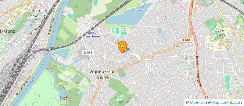 localisation de l'entreprise MONSIEUR AZZEDDINE AMRANI à VIGNEUX-SUR-SEINE