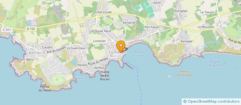 localisation de l'entreprise MONSIEUR AZZEDDINE BELARBI à PLOEMEUR