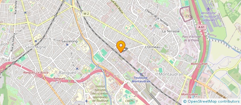 localisation de l'entreprise MONSIEUR AZZEDDINE BELLAL à TOULOUSE
