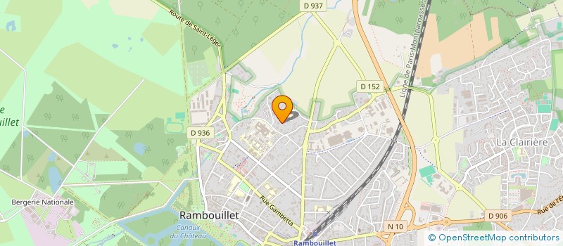 localisation de l'entreprise MONSIEUR AZZEDDINE BENARIOUA  RAMBOUILLET