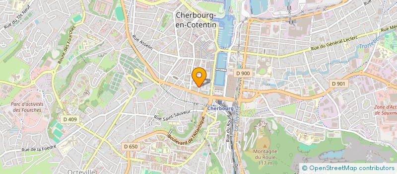 localisation de l'entreprise MONSIEUR AZZEDDINE BOUDALI  CHERBOURG-EN-COTENTIN